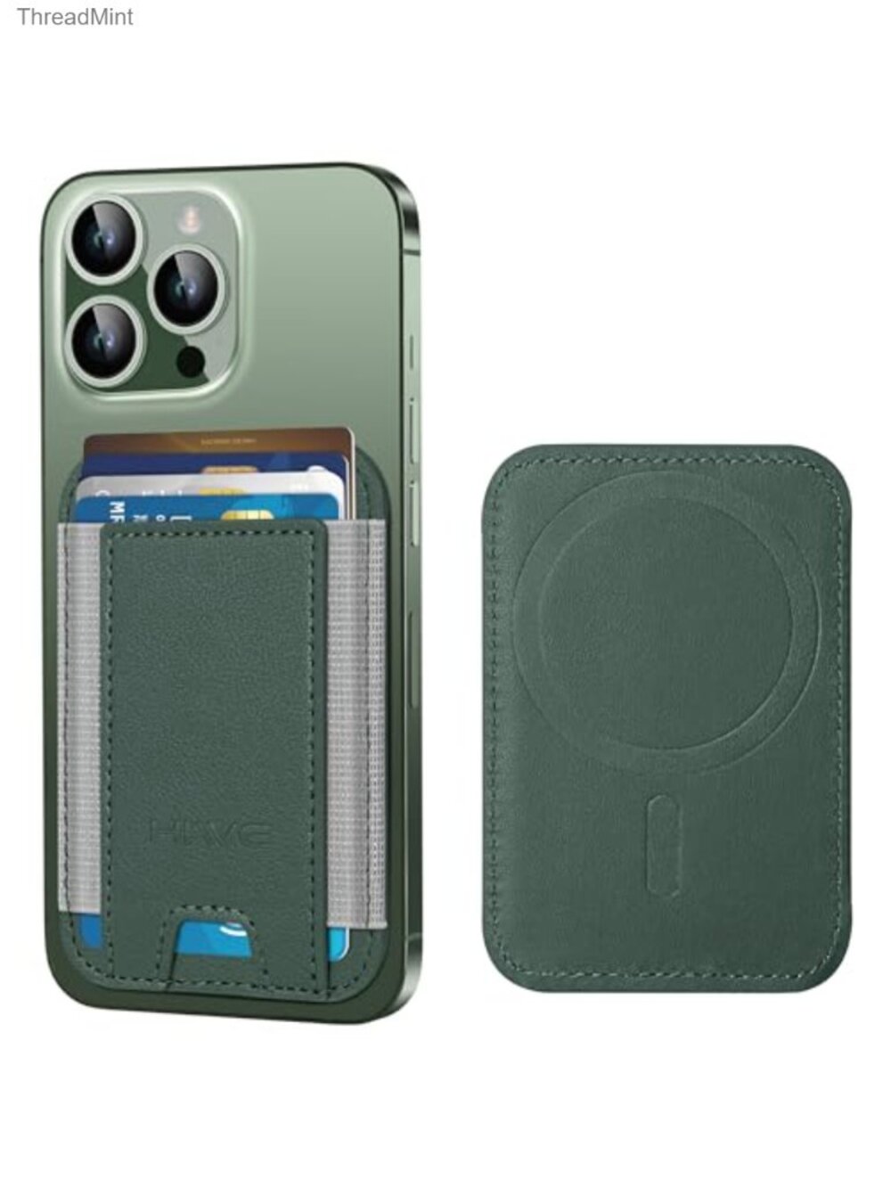 RFID Blocking MagSafe Wallet 7 Card Holder Slim Magnetic Phone Case